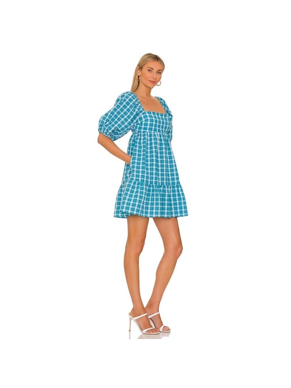Amanda Uprichard New York Lucietta Dress in Sutton Plaid Sz S $229
